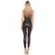 Salopeta mulata cu aspect de piele neagra Mallorie Salopeta mulata cu aspect de piele neagra Mallorie 4 - jojofashion.ro