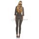 Salopeta office neagra, vascoza, cu dungi verticale Georgia 3 - jojofashion.ro