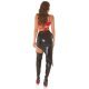 Top dama tip bustiera, rosu, wetlook, petrecut, Jaela 6 - jojofashion.ro
