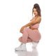Compleu dama sport bumbac roz pal Rashida Compleu dama sport bumbac roz pal Rashida 4 - jojofashion.ro