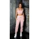 Compleu dama sport bumbac roz pal Rashida Compleu dama sport bumbac roz pal Rashida 2 - jojofashion.ro