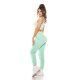 Compleu dama sport bumbac verde menta Rashida Compleu dama sport bumbac verde menta Rashida 4 - jojofashion.ro