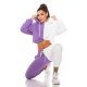 Trening dama alb mov cu bluza scurta LeeAnn Trening dama alb mov cu bluza scurta LeeAnn 5 - jojofashion.ro