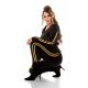 Trening dama casual catifea neagra cu dungi aurii Jasmin 4 - jojofashion.ro