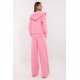 Trening dama bumbac si vascoza roz cu gluga lejer Melany Trening dama bumbac si vascoza roz cu gluga lejer Melany 3 - jojofashion.ro