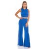 Compleu dama, albastru electric, evazat Mayar