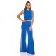 Compleu dama, albastru electric, evazat Mayar Compleu dama, albastru electric, evazat Mayar 2 - jojofashion.ro