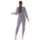 Compleu dama casual, vascoza tricotata, gri, mulat, Cybele Compleu dama casual, vascoza tricotata, gri, mulat, Cybele 3 - jojofashion.ro