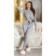 Compleu dama mulat, vascoza gri, Tianna Compleu dama mulat, vascoza gri, Tianna 2 - jojofashion.ro