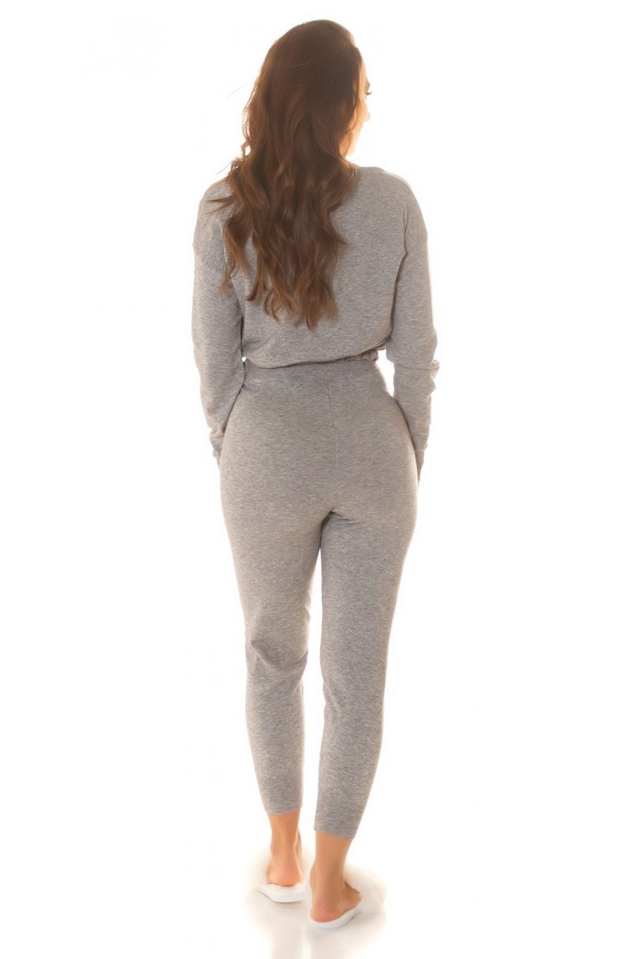 Compleu dama mulat, vascoza gri, Tianna Compleu dama mulat, vascoza gri, Tianna 3 - jojofashion.ro