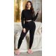 Compleu dama mulat, vascoza, negru, Tianna Compleu dama mulat, vascoza, negru, Tianna 2 - jojofashion.ro