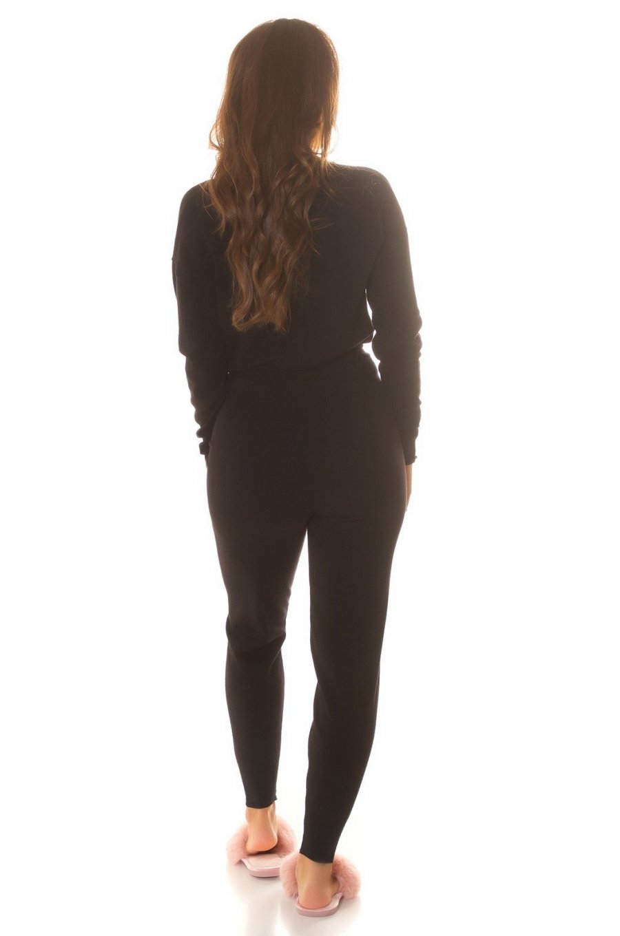 Compleu dama mulat, vascoza, negru, Tianna Compleu dama mulat, vascoza, negru, Tianna 5 - jojofashion.ro