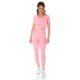 Compleu sport dama, elastic, corai neon, din doua piese Keiko 2 - jojofashion.ro