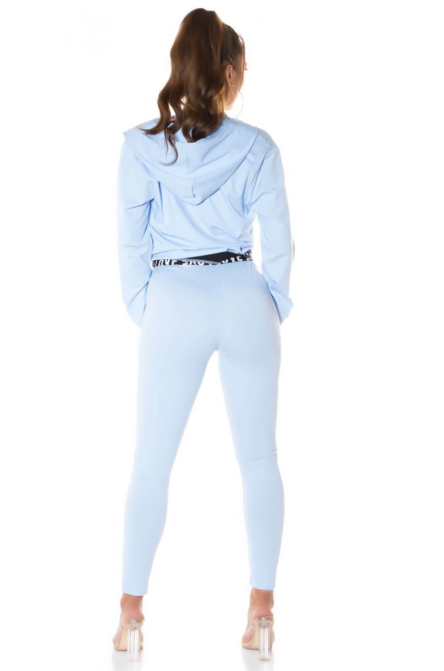 Compleu sport dama, bleu, din trei piese Suki Compleu sport dama, bleu, din trei piese Suki 3 - jojofashion.ro