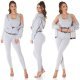 Compleu sport dama, gri, din trei piese Suki Compleu sport dama, gri, din trei piese Suki 5 - jojofashion.ro