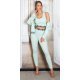 Compleu sport dama, menta, din trei piese Suki Compleu sport dama, menta, din trei piese Suki 2 - jojofashion.ro