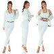 Compleu sport dama, menta, din trei piese Suki Compleu sport dama, menta, din trei piese Suki 6 - jojofashion.ro