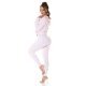 Compleu sport dama, roz pal, din trei piese Suki Compleu sport dama, roz pal, din trei piese Suki 3 - jojofashion.ro