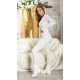 Compleu tricotat din doua piese, vascoza bej, mulat, cu maneca lunga, Halsey 4 - jojofashion.ro