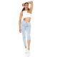 Pantaloni trening de dama bumbac, gri Malva Pantaloni trening de dama bumbac, gri Malva 4 - jojofashion.ro