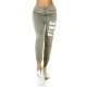 Pantaloni trening de dama, bumbac, kaki Moony Pantaloni trening de dama, bumbac, kaki Moony 7 - jojofashion.ro