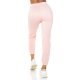 Pantaloni trening de dama sport, bumbac, roz pal Malva Pantaloni trening de dama sport, bumbac, roz pal Malva 3 - jojofashion.ro