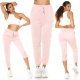 Pantaloni trening de dama sport, bumbac, roz pal Malva Pantaloni trening de dama sport, bumbac, roz pal Malva 6 - jojofashion.ro