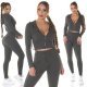Trening dama, bumbac, kaki, mulat Maxine Trening dama, bumbac, kaki, mulat Maxine 6 - jojofashion.ro