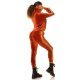 Trening dama casual, catifea, bronz, cu gluga Anthos Trening dama casual, catifea, bronz, cu gluga Anthos 4 - jojofashion.ro