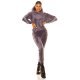 Trening dama casual, catifea, gri, cu gluga Anthos Trening dama casual, catifea, gri, cu gluga Anthos 3 - jojofashion.ro