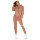 Trening dama cu gluga si maneci lungi, cappuccino Hayko Trening dama cu gluga si maneci lungi, cappuccino Hayko 5 - jojofashion.ro