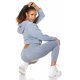 Trening dama, gri, cu gluga si maneci lungi Hayko Trening dama, gri, cu gluga si maneci lungi Hayko 4 - jojofashion.ro