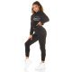 Trening dama casual, negru, cu gluga si maneci lungi Hayko Trening dama casual, negru, cu gluga si maneci lungi Hayko 4 - jojofashion.ro