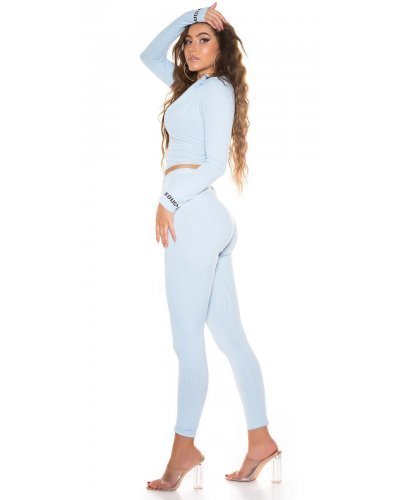 Trening dama casual, vascoza, baby blue, mulat cu fermoar metalic Argentina Treninguri dama, Trening dama casual, vascoza, baby blue, mulat cu fermoar metalic Argentina - jojofashion.ro