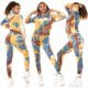Trening dama orange tie dye Asli Trening dama orange tie dye Asli 7 - jojofashion.ro