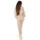 Trening dama oversize vascoza bej Roupa Trening dama oversize vascoza bej Roupa 4 - jojofashion.ro