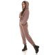 Trening dama casual, oversize vascoza cappuccino Roupa Trening dama casual, oversize vascoza cappuccino Roupa 3 - jojofashion.ro