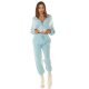 Trening dama casual, oversize vascoza menta Roupa Trening dama casual, oversize vascoza menta Roupa 5 - jojofashion.ro
