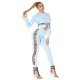 Trening de dama casual, bleu, leopard print Lopez Trening de dama casual, bleu, leopard print Lopez 4 - jojofashion.ro