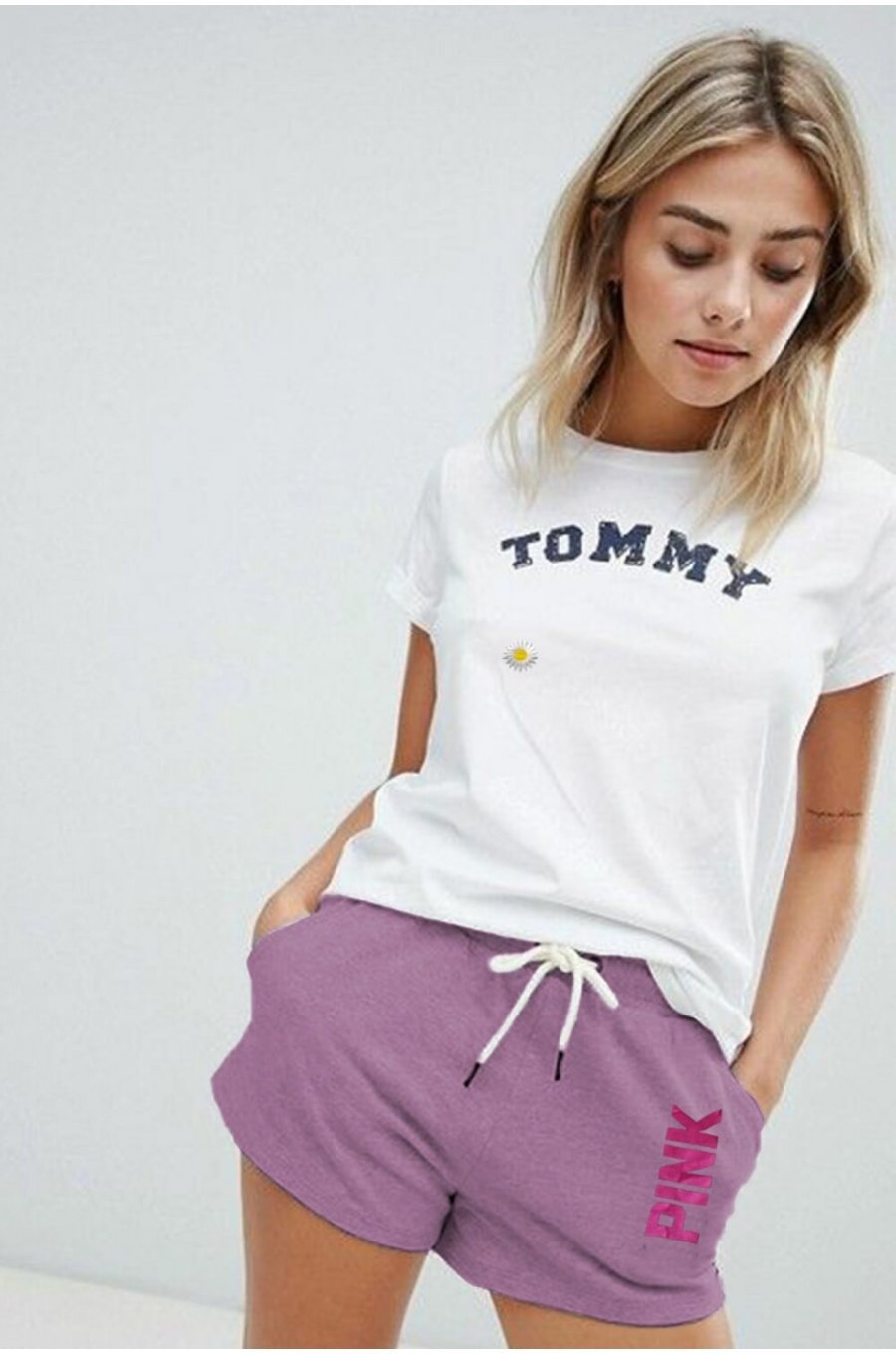 Pantaloni scurti de dama sport lila Monny Pantaloni scurti de dama sport lila Monny 1 - jojofashion.ro