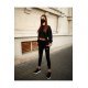 Set Trening dama bumbac, negru, si masca protectie Eliza 4 - jojofashion.ro