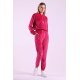 Trening dama casual, catifea, roz fucsia Elisa 2 - jojofashion.ro