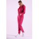 Trening dama casual, catifea, roz fucsia Elisa 4 - jojofashion.ro