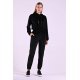 Trening dama casual, din catifea, negru, Elisa Trening dama casual, din catifea, negru, Elisa 3 - jojofashion.ro