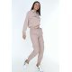 Trening de dama, din fas, bej Lilian Trening de dama, din fas, bej Lilian 2 - jojofashion.ro