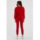 Trening sport dama bumbac rosu si masca protectie Eliza 4 - jojofashion.ro