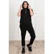 Trening dama batal bumbac negru casual Ammone 4 - jojofashion.ro