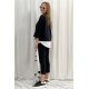Trening dama sport, bumbac, negru alb Kiral Trening dama sport, bumbac, negru alb Kiral 3 - jojofashion.ro