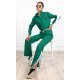 Trening dama sport, bumbac verde, cu capse functionale, Vallery Trening dama sport, bumbac verde, cu capse functionale, Vallery 2 - jojofashion.ro