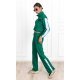 Trening dama sport, bumbac verde, cu capse functionale, Vallery Trening dama sport, bumbac verde, cu capse functionale, Vallery 3 - jojofashion.ro